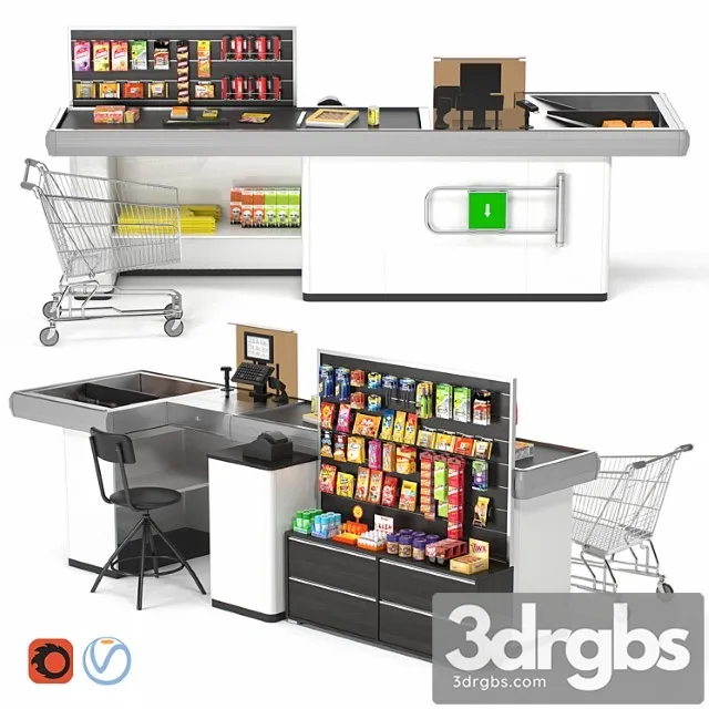 Cash box magellan kb-np 3D Model Free