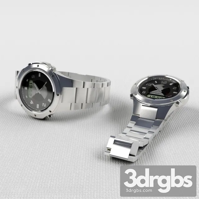 Casio Wave Ceptor 3D Model Free