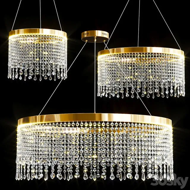 CASSANDRA CHANDELIER COLLECTION 3D Model