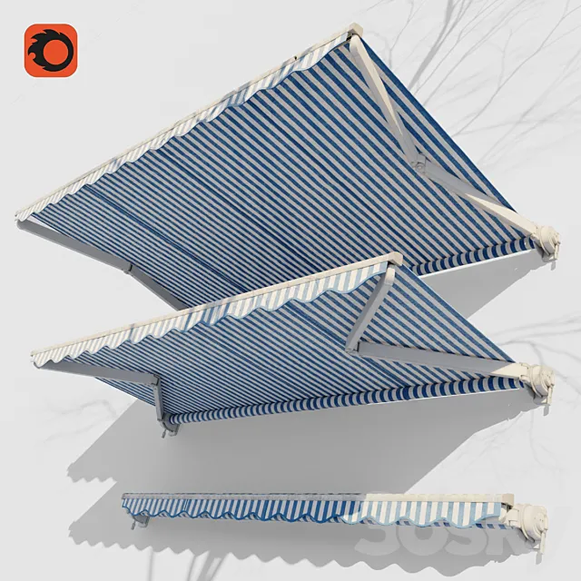 Casset awning 3DModel