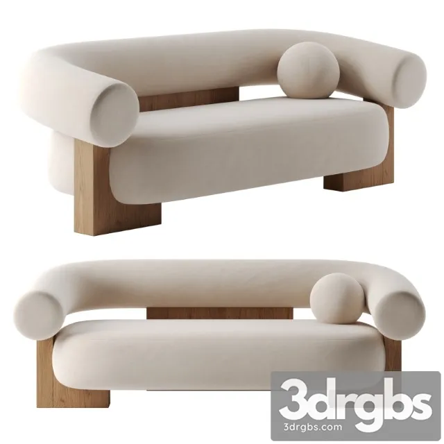 Cassete Sofa by Collector 3D Model Free