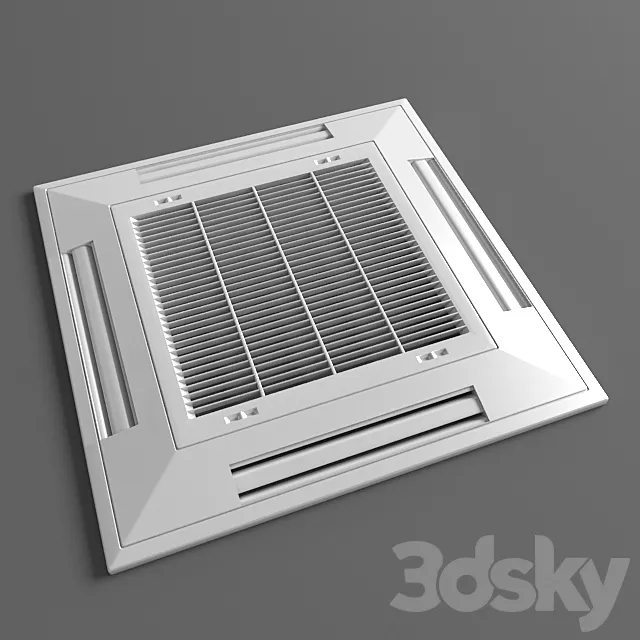 Cassette air conditioning 3DModel