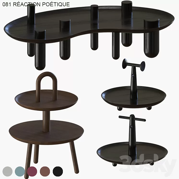 Cassina | 081 Réaction Póetique collections # 1 3D Model