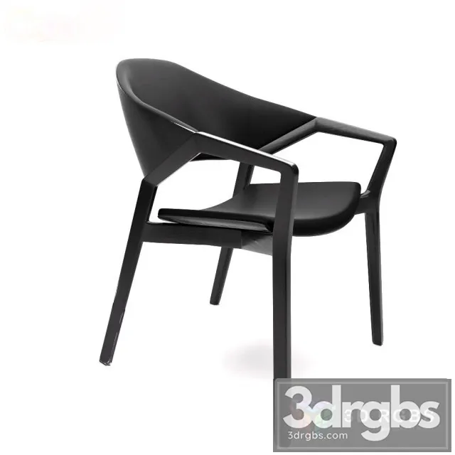 Cassina 133 ICO Chair 3D Model Free