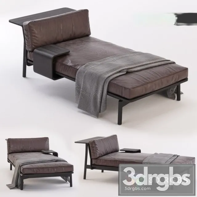 Cassina 288 10 Sled Bench 3D Model Free
