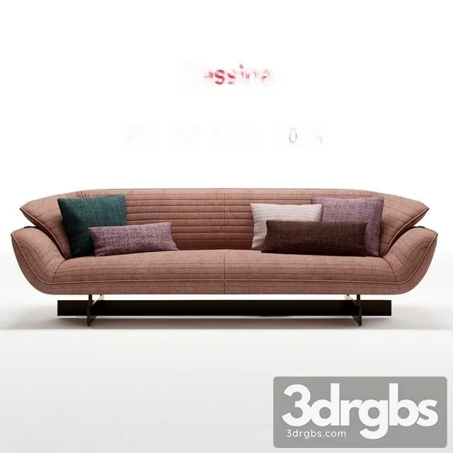 Cassina Beam Sofa 3D Model Free