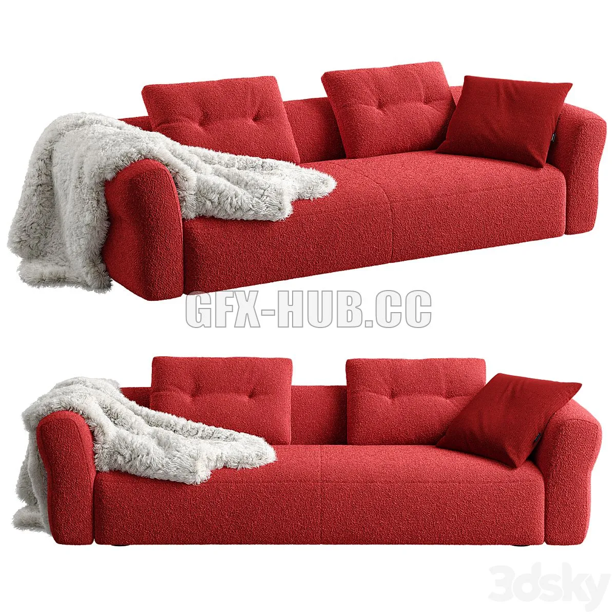 Cassina SENGU BOLD 2s 3D Model