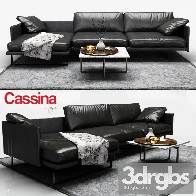 Cassina Toot Sofa 3D Model Free