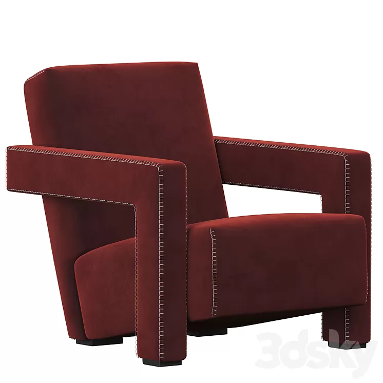 Cassina UTRECHT ARMCHAIR 3D Model