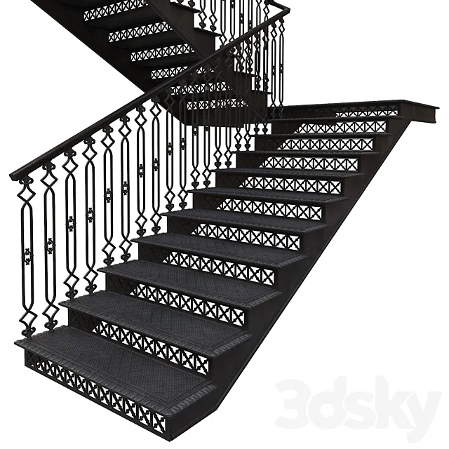Cast-iron staircase Free Download