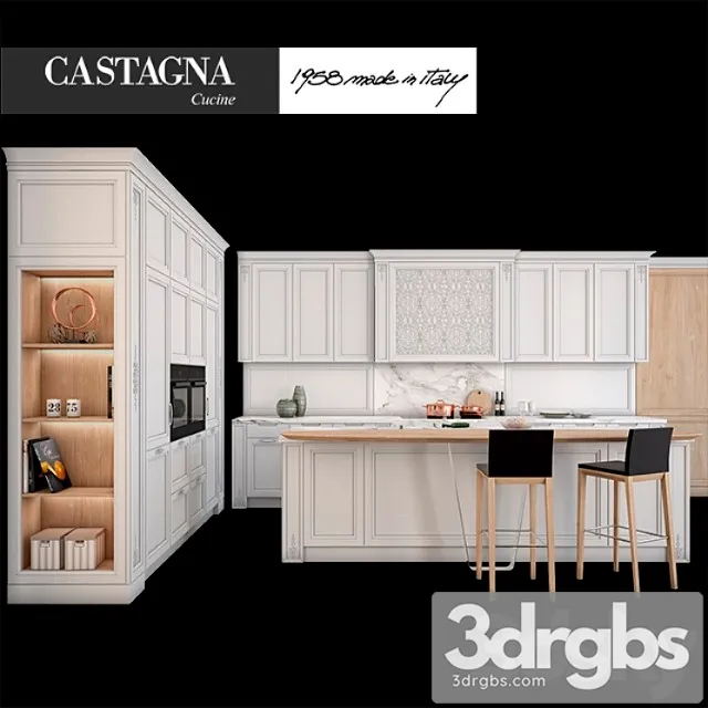 Castagna Cucine Princess 3D Model Free