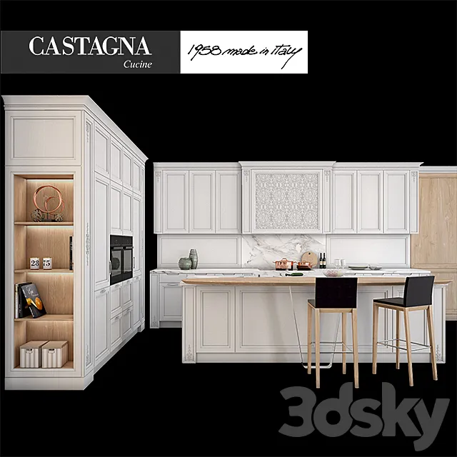 Castagna Cucine Princess 3D Model