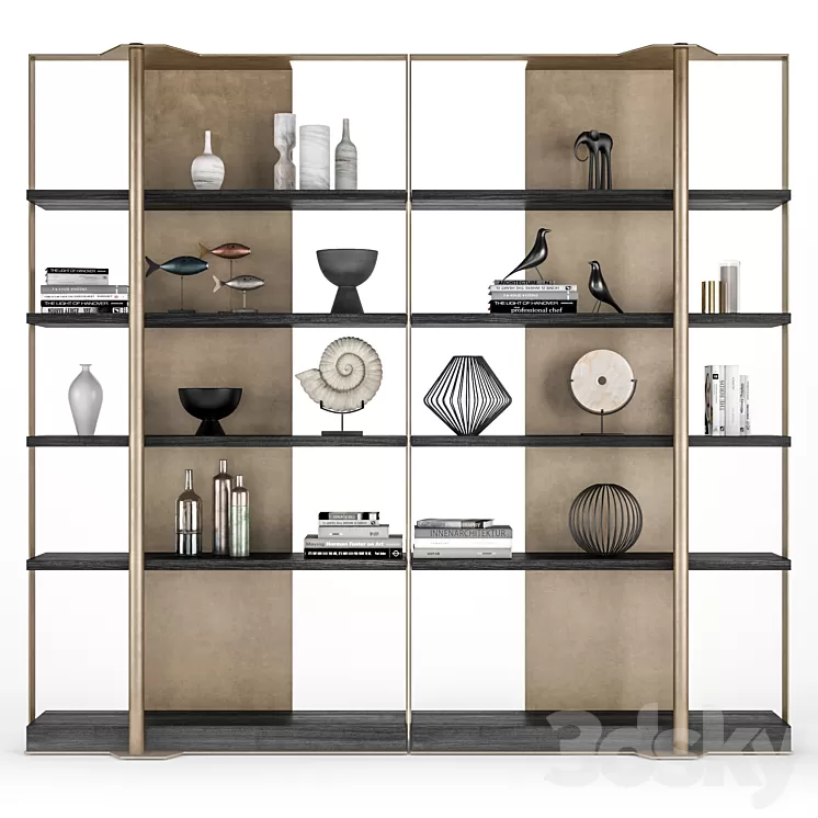Caste holt bookcase 3D Model