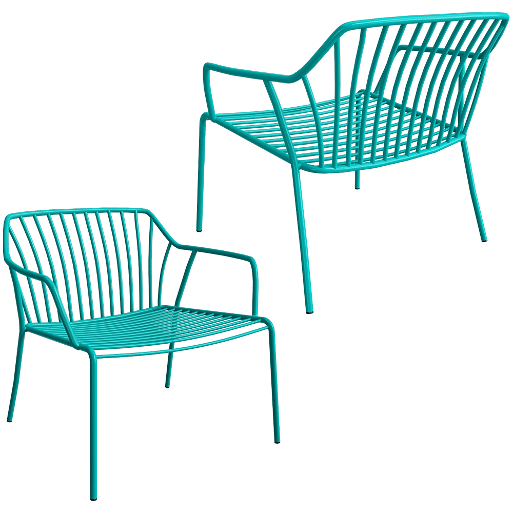 Castil - Lounge chair Ada 3D Model