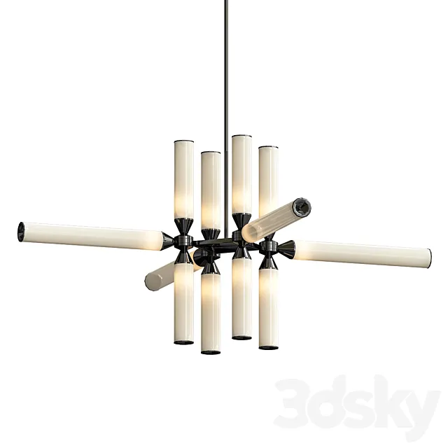 Castle 12 - 01 black cream von Roll & Hill 3D Model