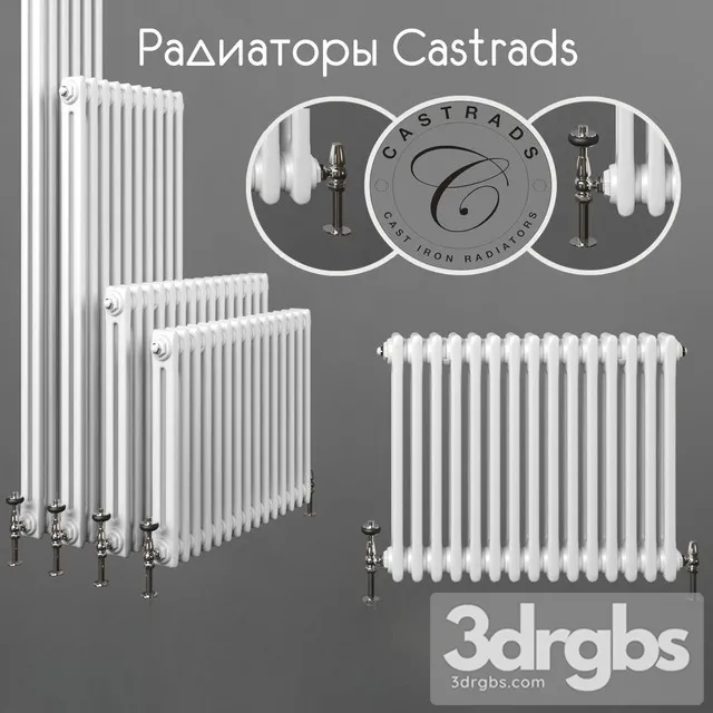 Castrads Radiator 3D Model Free