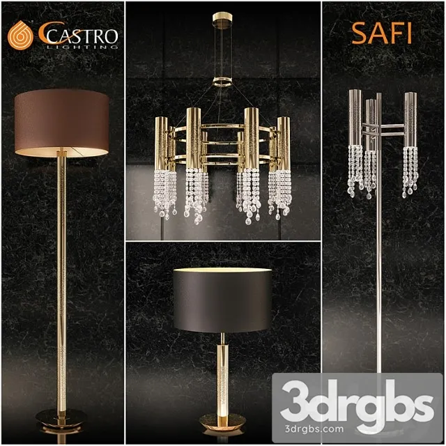 Castro Lighting Safi Part 2 3D Model Free