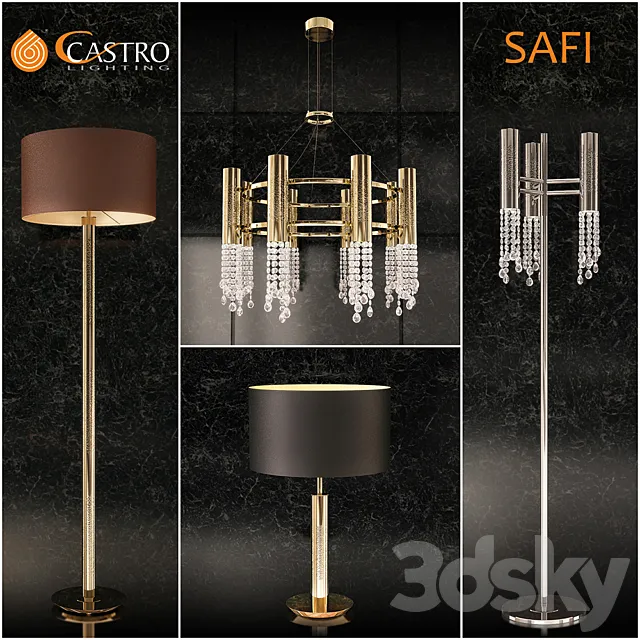 Castro lighting SAFI-Part 2 3DModel