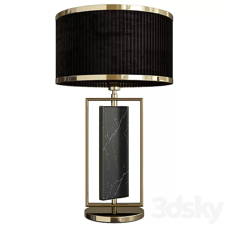 Castro petra table lamp 3D Model Free Download