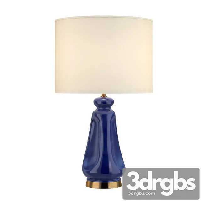 Casual Kapila Table Lamp In Blue Celadon Free Download