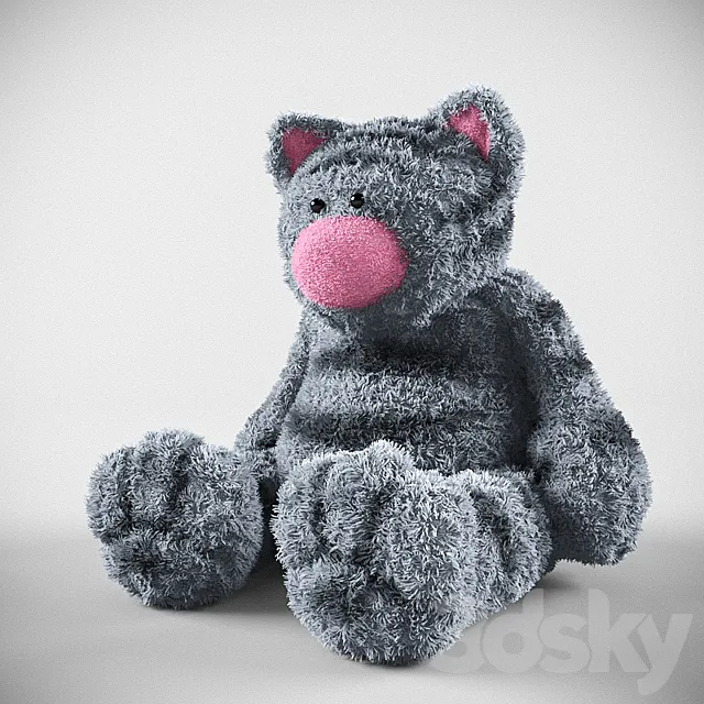Cat Cody 3D Model