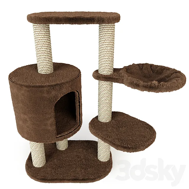 Cat lodge Moriles 3D Model