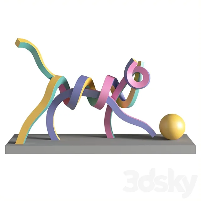 Cat With A Ball Free Download