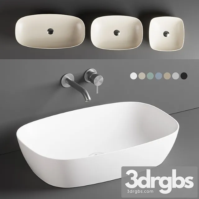 Catalano Colori Washbasins 3D Model Free