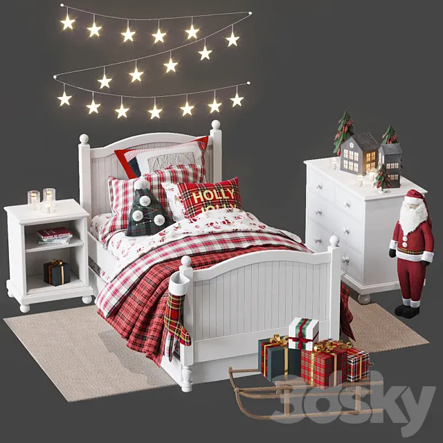 Catalina Cristmas set 3D Model