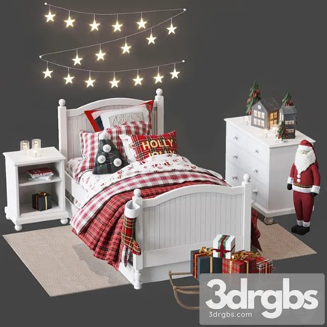 Catalina Cristmas Set 3D Model Free