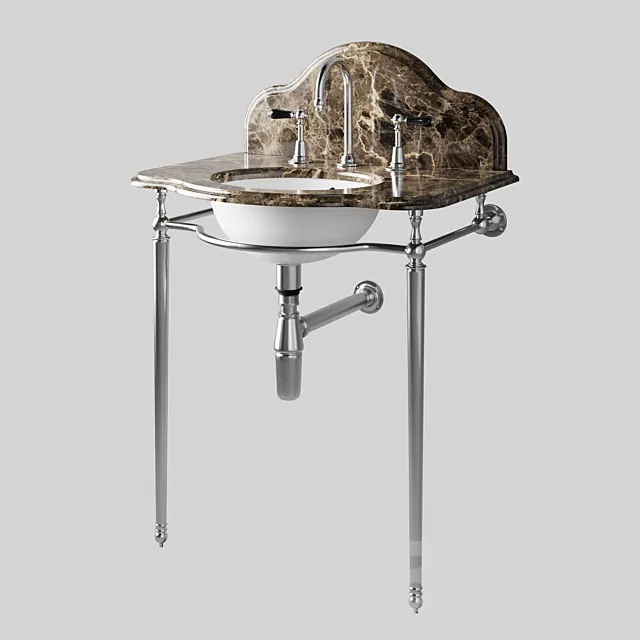 Catchpole & Rye LA PARISIENNE SINGLE NERO 3D Model