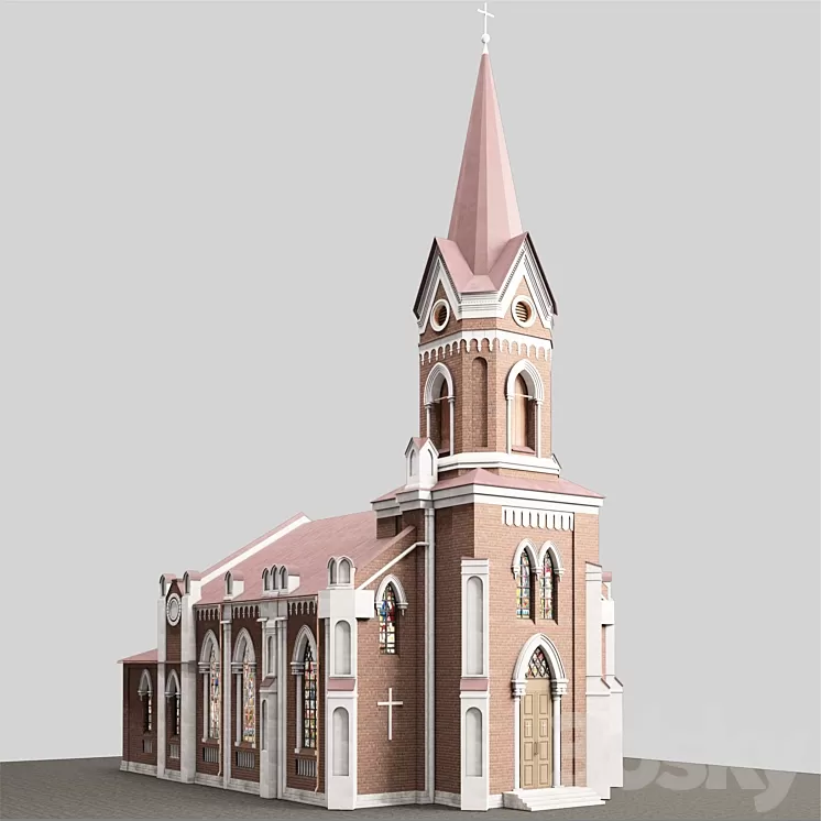 Cathedral 3D Model