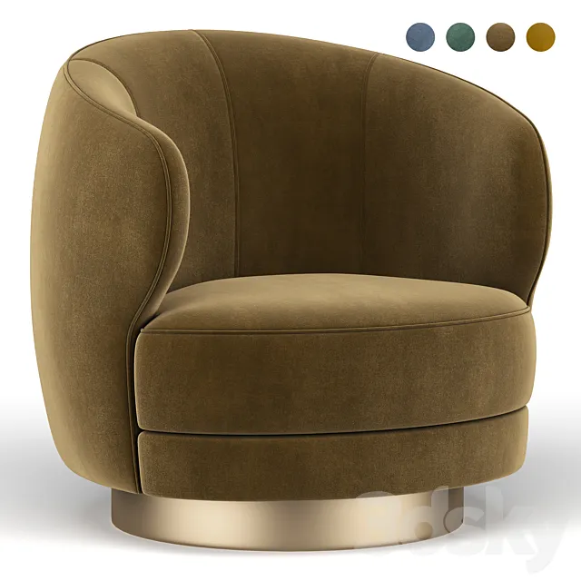 Cathrine armchair 3DModel