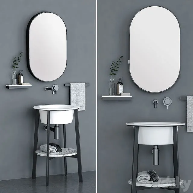 Catino Tondo By Ceramica Cielo 3D Model