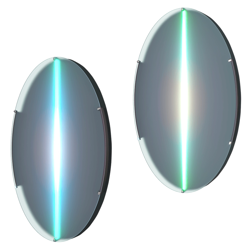 Catrinel Sabaciag - Wall lamp Aurora Lamp: Gloss 3D Model