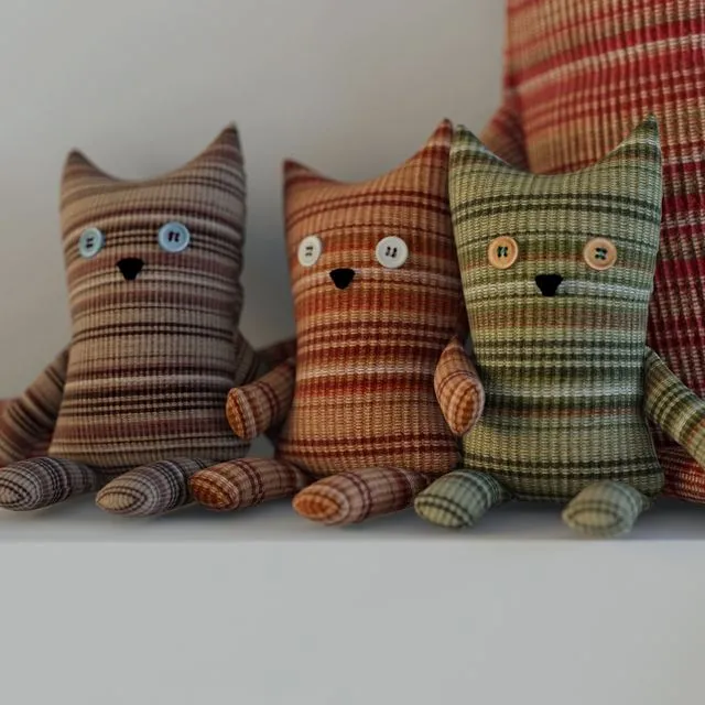 Cats knitted 3D Model