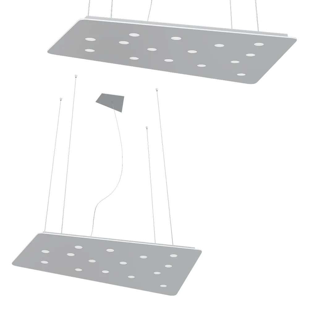 Cattaneo Illuminazione - Pendant lamp Fuorisquadra 3D Model