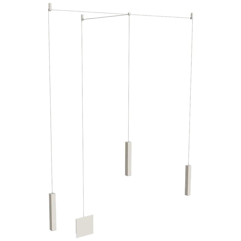 Cattaneo Illuminazione - Pendant lamp Stretch 3D Model