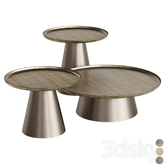 Cattelan Amerigo 2021 Coffee Table D360 3DModel