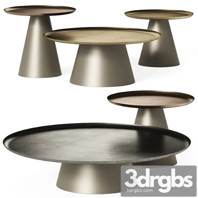 Cattelan Italia Amerigo Coffee Tables 3D Model Free
