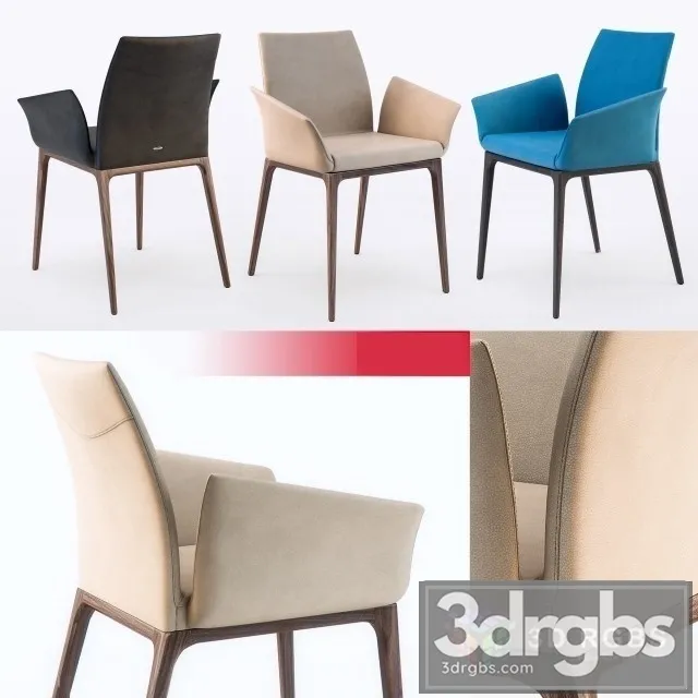 Cattelan Italia Arcadia Chair 3D Model Free