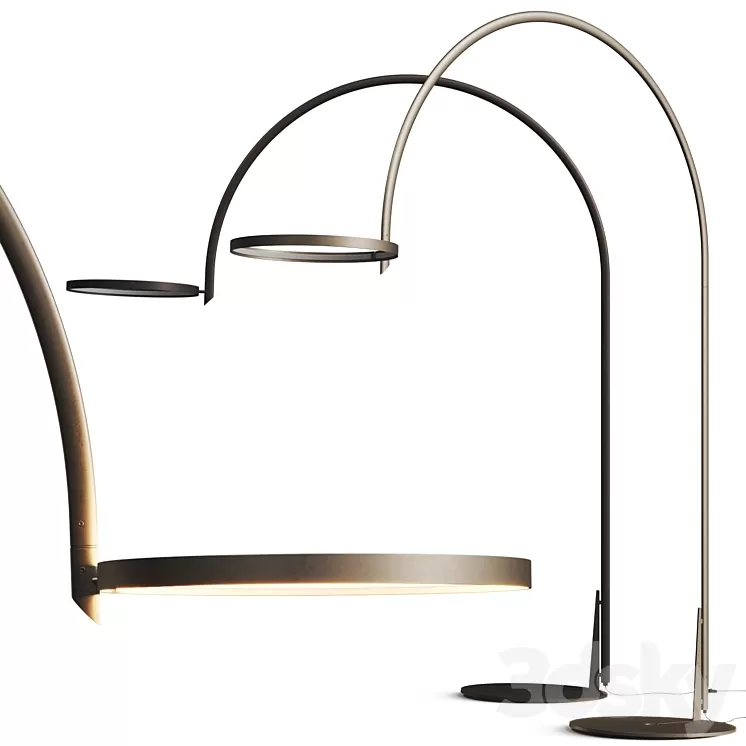 Cattelan Italia Arx Floor Lamp 3D Model Free