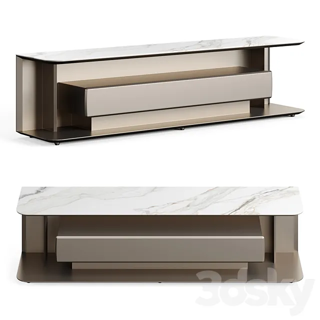 Cattelan Italia Award TV Cabinet 3DModel