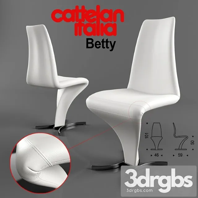 Cattelan Italia Betty 3D Model Free