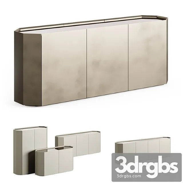 Cattelan Italia Chelsea Sideboard 3D Model Free