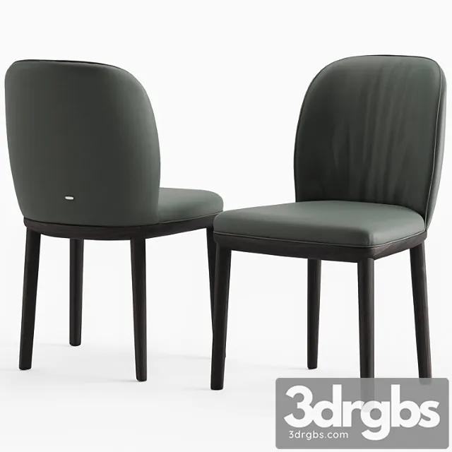 Cattelan italia chris chair 2 3D Model Free