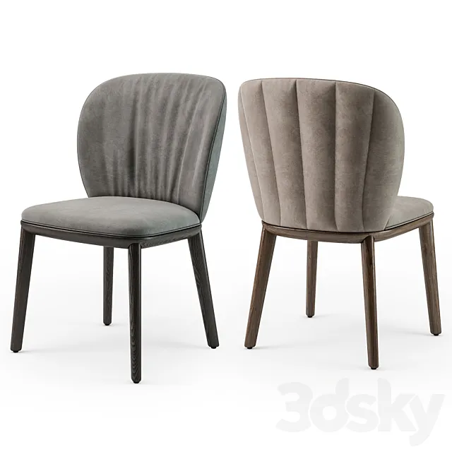 Cattelan Italia Chrishell chair 3D Model