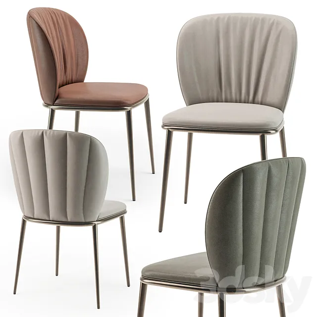 Cattelan Italia Chrishell ML chair 3D Model