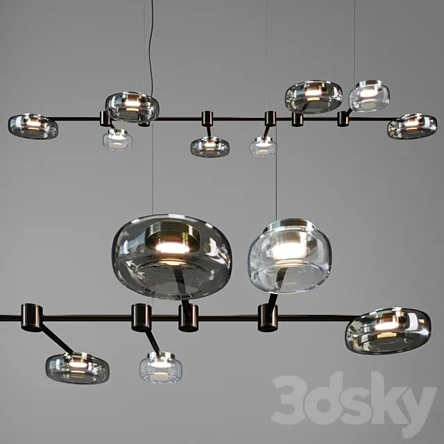Cattelan italia Circuit ceiling light 3DModel
