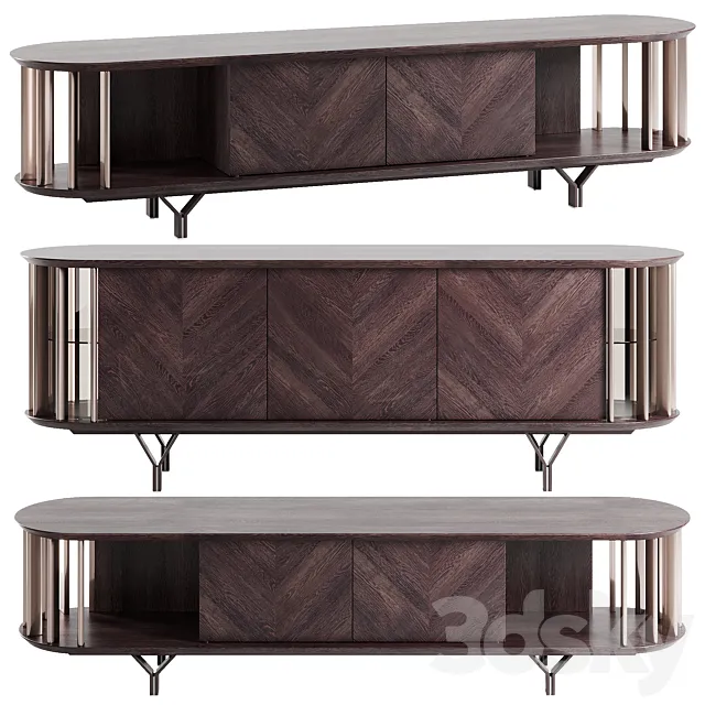 Cattelan Italia - Costes Sideboard & TV Stand 3D Model